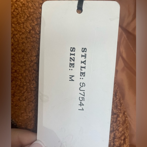 Shinestar Teddy Sherpa Jacket - Picture 4 of 5